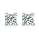 Four-claw Stud Earrings Trendy Silver Jewelry