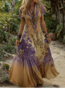 Women's Loose Printed Skirt New Style Dress