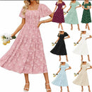 Best-selling Solid-color Off-shoulder High-waist Maxi Dress For Women