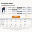 European And American Plus-Size Extra-Fit Tight Cropped Denim Jeans