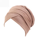 Elastic Cotton Long-tail Headwrap
