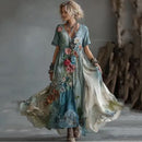 Women's Loose Printed Skirt New Style Dress