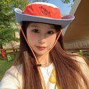 Color-block Fisherman Hat Women's Sun Protection Hat