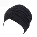 Elastic Cotton Long-tail Headwrap