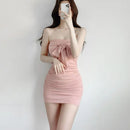 Pure And Seductive Backless Sleeveless Sheath Dress
