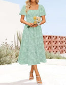 Best-selling Solid-color Off-shoulder High-waist Maxi Dress For Women