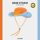 Color-block Fisherman Hat Women's Sun Protection Hat