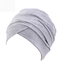 Elastic Cotton Long-tail Headwrap