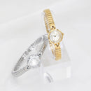 Womens Kaleidoscope Dial Vintage-style Quartz Gold Watch