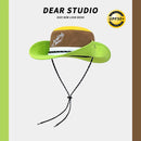 Color-block Fisherman Hat Women's Sun Protection Hat