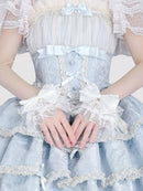 Lace Cuff Sleeve Cover For Womens Cake Dress Sleeves